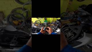 R15 V4 air filter modification budget air filter shorts trendingr15v4airfilterrrfridertamil [upl. by Sineray]