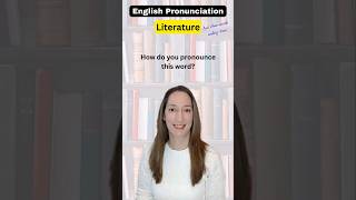 How to say literature in British English [upl. by Drageruaeb]