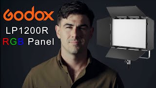 Litemons LP1200R RGB LED Light Panel from Godox  Review [upl. by Ettena]