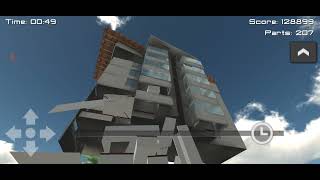 Playing Disassembly 3D ultimate demolition [upl. by Luapnhoj]