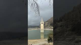 Reschensee Ausflug Südtirol Erstes YouTube Video [upl. by Tireb]