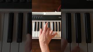 How to play a 1st inversion G minor piano chord [upl. by Michon]