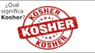 ¿Qué es KOSHER  Guia para principiantes [upl. by Deenya]