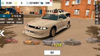 Nissan R33 Car Code in Car Parking [upl. by Refinnej]