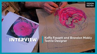 Kaffe Fassett and Brandon Mably Textile designers who paint with yarn [upl. by Mosa]