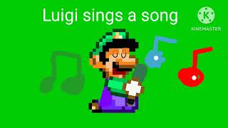 Luigi sings a song [upl. by Ennaeirb154]