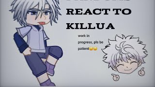 Fandoms react to Killua Zoldyck [upl. by Hadihahs]