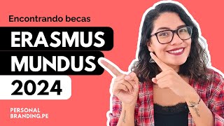 Cómo navegar el Catálogo de Becas Erasmus Mundus [upl. by Ymmij]