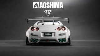 Building Liberty Walk R35 GTR Type 15 Replica from Aoshima [upl. by Pam]