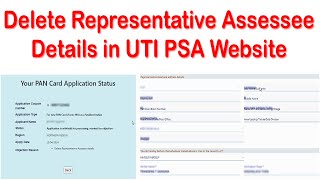 How to Delete Representative Assessee details 2024  Representative Name Address State Name Remove [upl. by Trebornhoj]