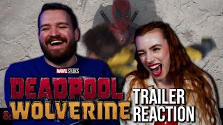 Deadpool amp Wolverine Trailer Reaction  Deadpool 3  Hugh Jackman amp Ryan Reynolds  MCU [upl. by Omsare]