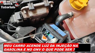 🟥Luz da Injeção Acesa na Gasolina e no GNV Descubra as Causas e Soluções [upl. by Anayrb518]