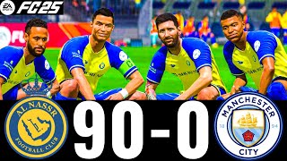 FC 25  MESSI RONALDO MBAPPE NEYMAR  ALL STARS  AL NASSR 900 MAN CITY  PS5 4K GAMEPLAY [upl. by Ytisahc90]