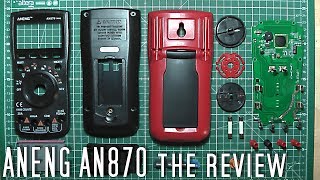 Review amp teardown Aneng AN870 from banggoodcom compared with AN8008 and UNIT 61E [upl. by Ainoz]