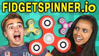 FIDGET SPINNER GAME WHY  Spinzio React Gaming [upl. by Marylin]