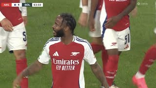 Raheem Sterling Goal Arsenal Vs Bolton Wanderers 41 All Goals Results Extended Highlights [upl. by Eerbua]