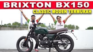 BAWAH RM 12000 DAPAT MOTOR BEST NI  HANDSOME HABIS  BRIXTON BX150 [upl. by Risteau]