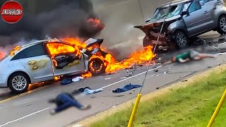 65 Crazy Moments Car Crashes of Idiots In Cars Got Instant Karma Thatll Freak You Out [upl. by Ddart]