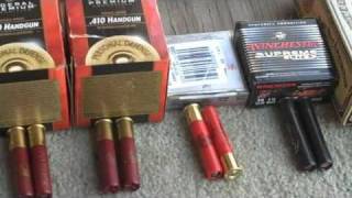 Bond Arms Snake Slayer 410 Shot Gun Ammo Test by FirearmPop [upl. by Haorbed420]