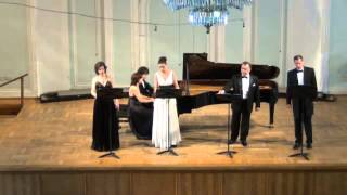 Brahms Liebeslieder Waltzes op52 8 Wenn so lind dein Augen mir [upl. by Patrica]