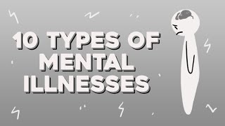 10 Common Mental Illnesses Crash Course [upl. by Ainel]