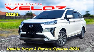 Update Harga Toyota Veloz 2024 amp Review Agustus 2024 [upl. by Notnelc]