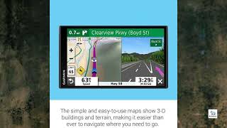 Review  Garmin DriveSmart 65 amp Traffic GPS Navigator [upl. by Ferrigno774]