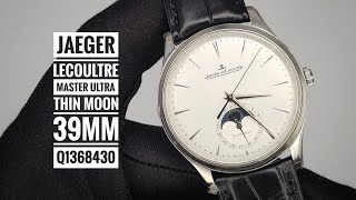 JaegerLeCoultre Master Ultra Thin Moon 39mm JLC Q1368430 [upl. by Erhart]