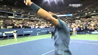 Rafael Nadal wins 2013 US Open Nadal crying after winning the US Open 2013 [upl. by Georgette782]