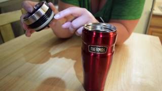 Using and Caring for your Thermos Stainless King 16 oz Travel Tumbler [upl. by Paige]