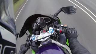 Wind Jammer 2  Motorcycle Helmet Skirt Test Run [upl. by Narton]