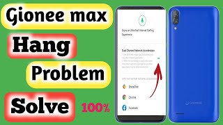 Gionee max Hang Problem Solution  Gionee max heating problem  Gionee max [upl. by Vocaay]