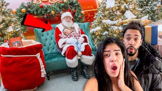 BABY MEETS SANTA FOR THE FIRST TIME GONE WRONG [upl. by Bronder]