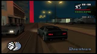 Grand Theft Auto San Andreas  Driving School quotCity Slickingquot easiest route [upl. by Gnilsia858]