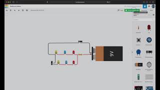 Tinkercad  Serie amp parallelschakeling [upl. by Ahsinom282]