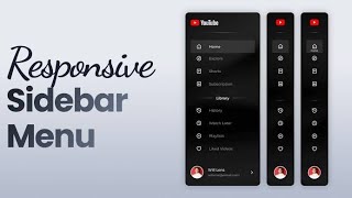 how to create sidebar in react JS  dashboard sidebar  responsive sidebar  navbar react router v6 [upl. by Georgie]