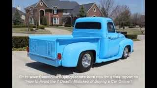 1953 Ford F100 Pickup Classic Muscle Car for Sale in MI Vanguard Motor Sales [upl. by Camille47]