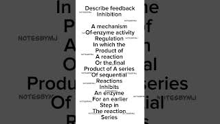 what is feedback inhibition  Types of inhibition feedbackinhibition [upl. by Boiney886]