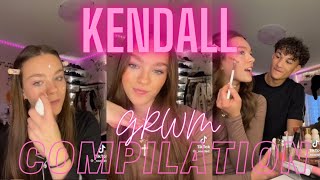 KENDALL GRWM TIKTOK COMPILATION⭐️🩷 tiktok trending grwm blowup [upl. by Amre448]