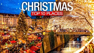 Top 10 Best Vacation Places To Visit During Christmas  Christmas 2022 Travel Guide [upl. by Areht]