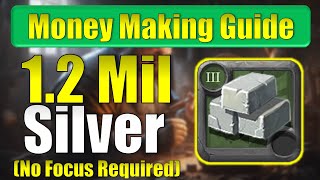 12M Silver Profit with T3 Blocks  Albion Online Money Making Guide 2023 [upl. by Llenaej461]