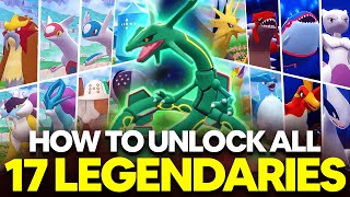 How To Get ALL 17 Legendary Pokemon In Ramanas Park in Pokemon Brilliant Diamond and Shining Pearl [upl. by Wincer]