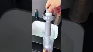 Bathroom wash basin drain that can prevent odor and insects 😱 [upl. by Nyahs257]