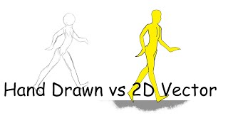 Hand Drawn vs 2D Vector Animation  2D Animation Comparison [upl. by Reagen921]