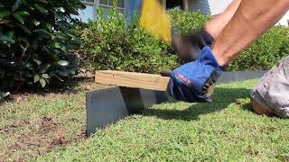 How to Install EdgeRight Metal Edging [upl. by Deys]