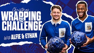 The ULTIMATE Christmas Wrapping Challenge 🎁😂  Alfie May vs Ethan Laird [upl. by Rubi]