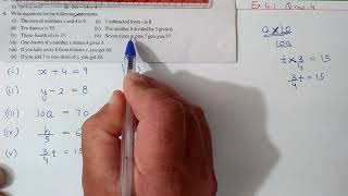 Q4 Ex41 Chapter4 Simple Equations  Ncert Maths Class 7  Cbse [upl. by Aiket]