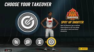 NBA 2K22 Current Gen Best Guard Build Offense Initiator Contact Dunks Pro Dribbles 80 3 Pointer [upl. by Reste]