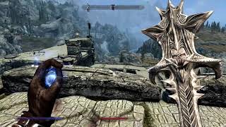 Fort Sungard Skyrim Location showcase and quest last scabbard of Akrash location walkthrough [upl. by Chiquita]