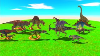 🦖🌿 Round 2 MeatEaters vs PlantEaters Another Epic Showdown in Animal Revolt Game 2024 in 4K [upl. by Irehj]